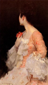  Lady Arte - Retrato de una dama William Merritt Chase
